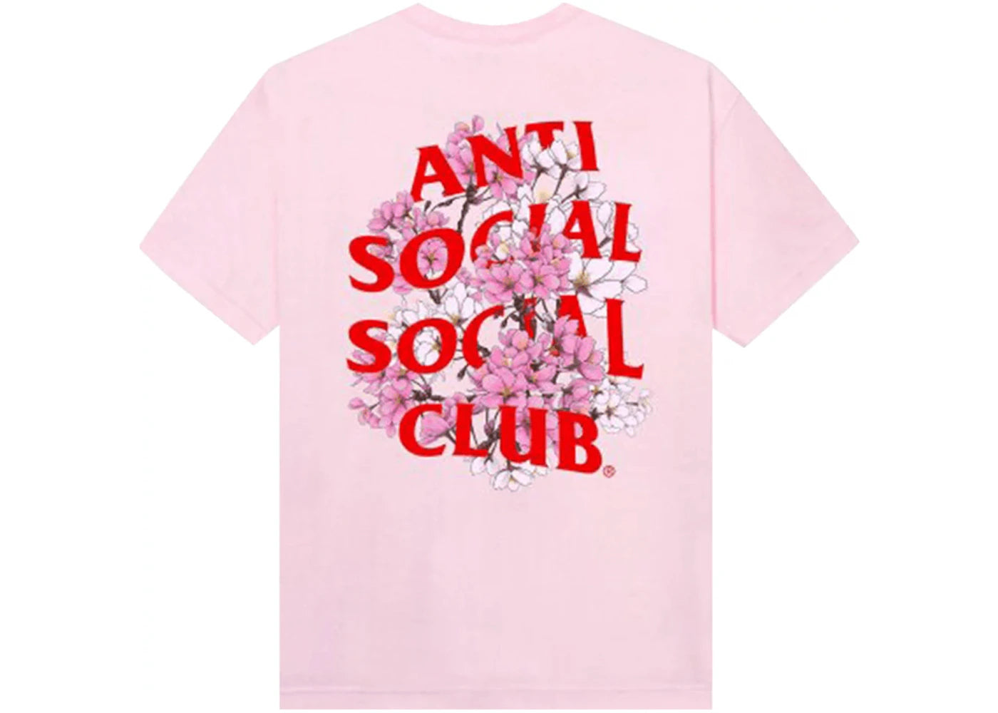 Anti Social Social Club Nihon Japan Exclusive Drop Tee Pink