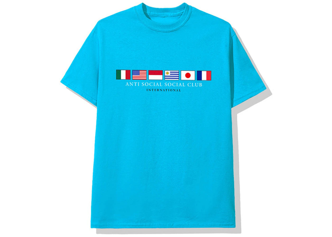 Anti Social Social Club Oceans Tee Blue