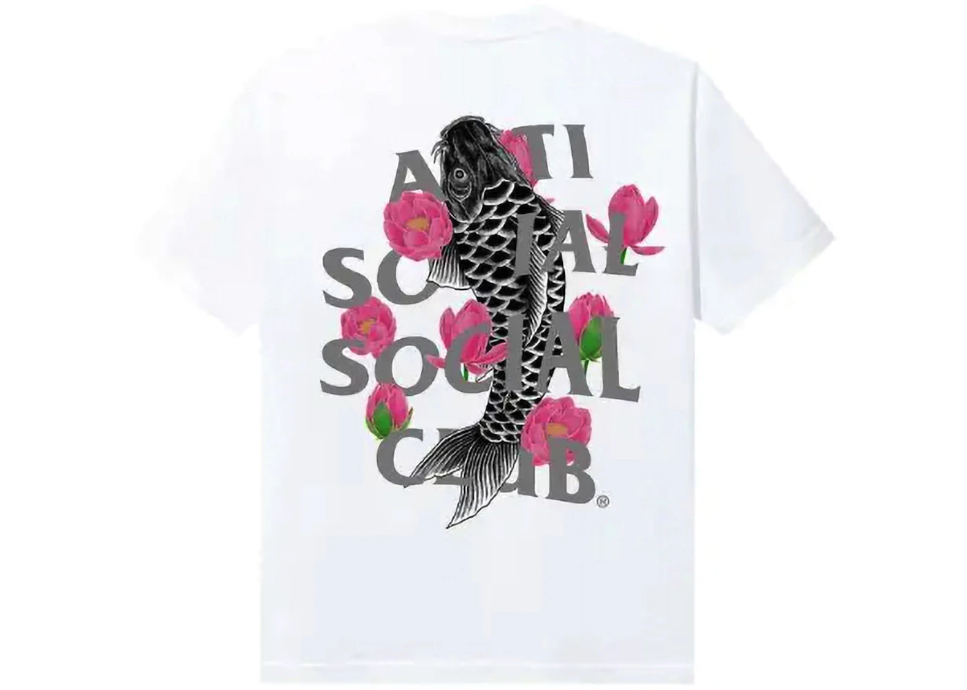 Anti Social Social Club Ornamental 3M Tee White