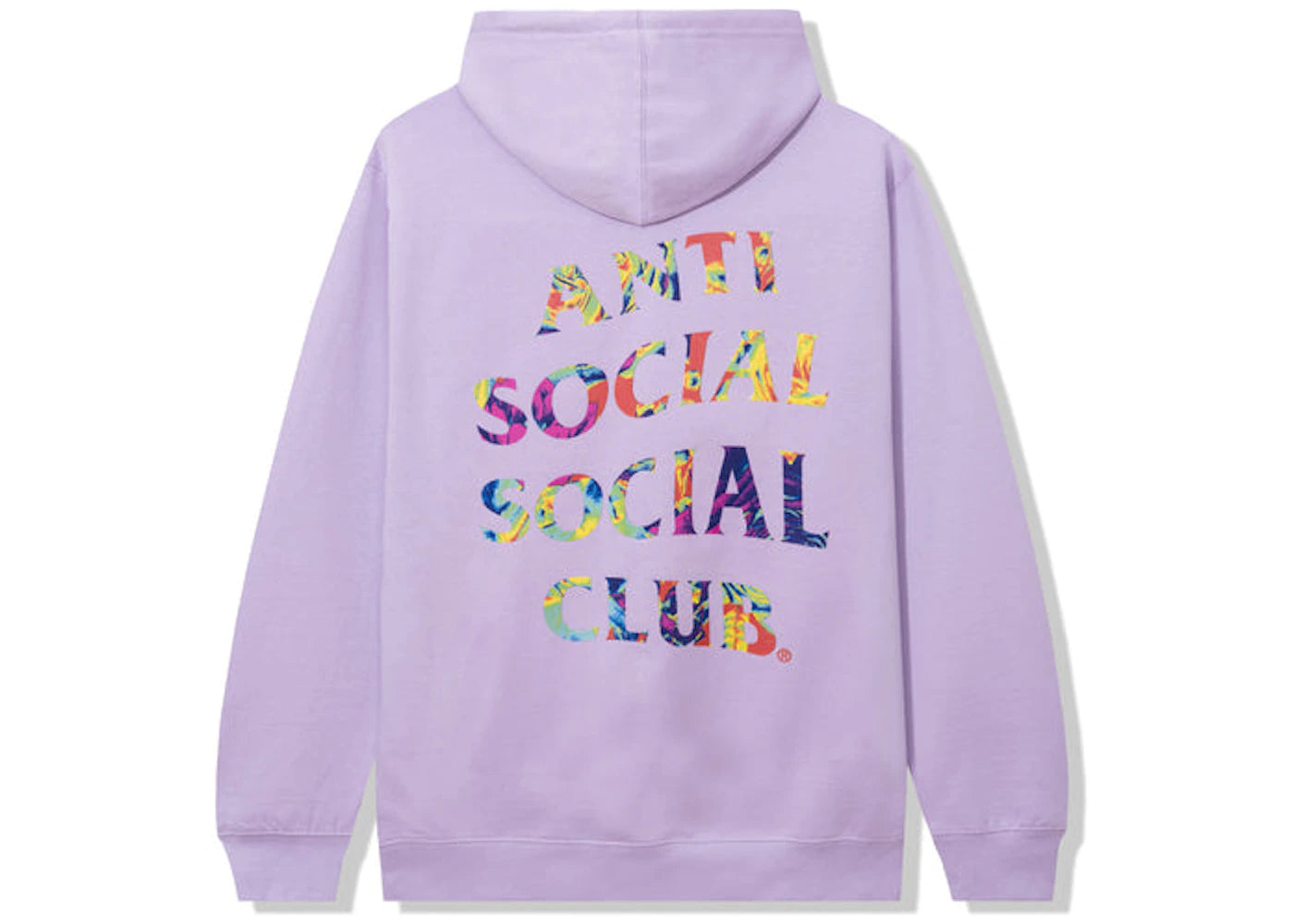 Anti Social Social Club Pedals On The Floor Hoodie Lavendar