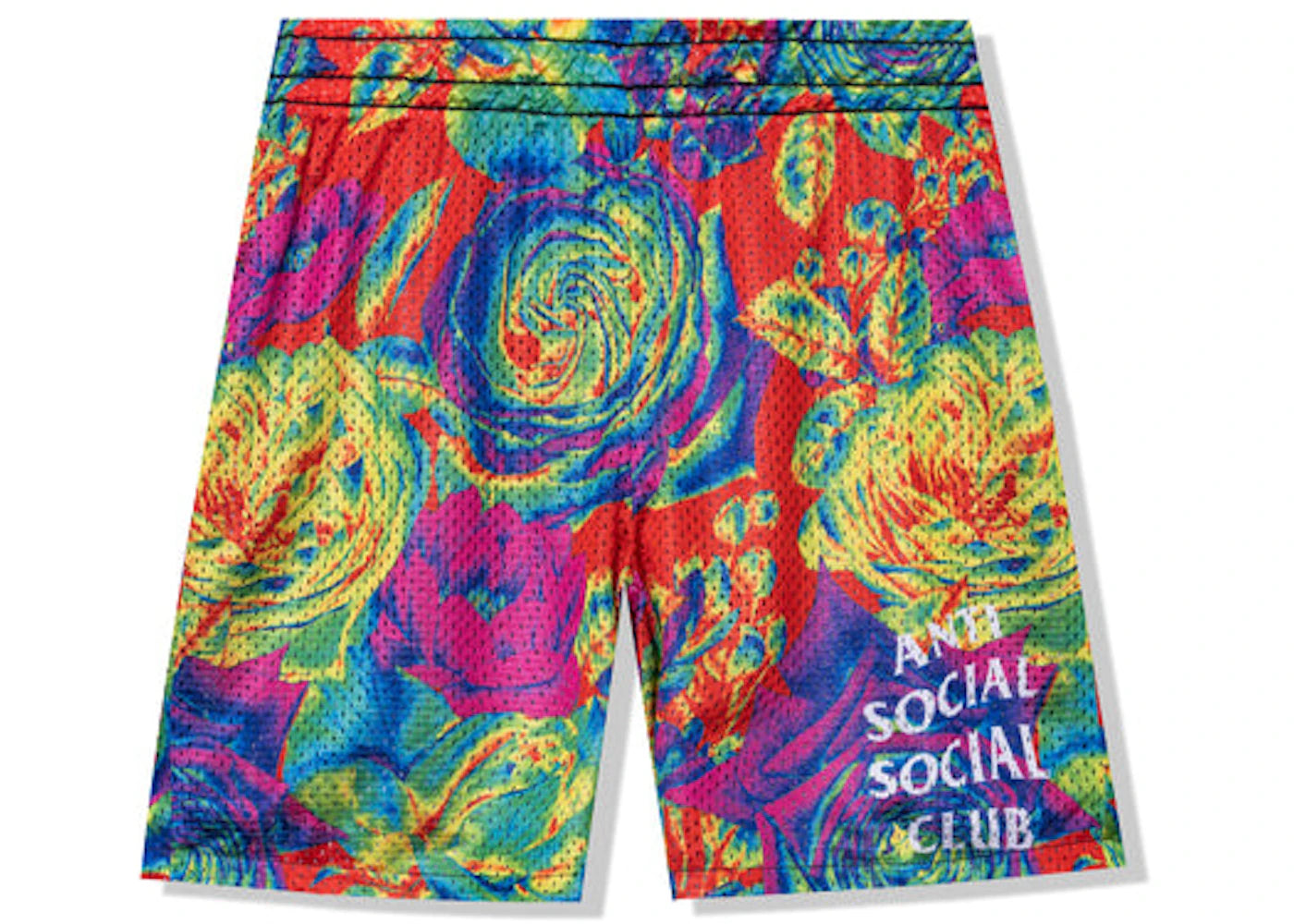 Anti Social Social Club Pedals On The Floor Reversible Mesh Shorts Multi