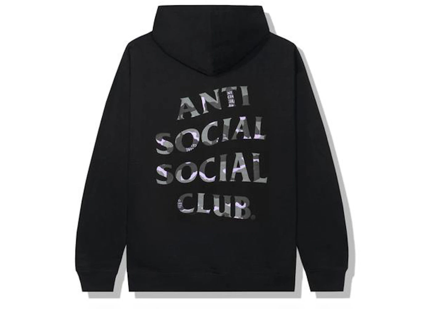 Anti Social Social Club Plain Sight Hoodie Black