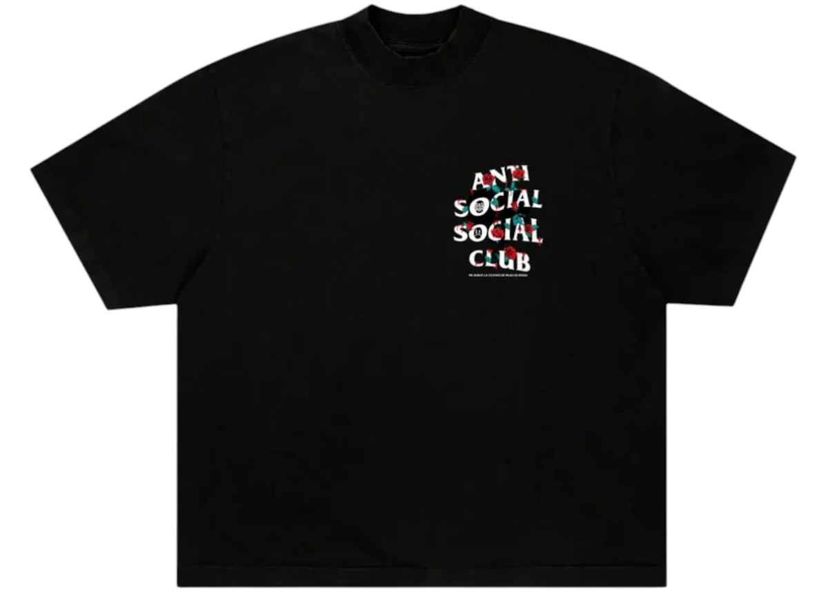 Anti Social Social Club Sadboyz Miles De Rosas Tee Black