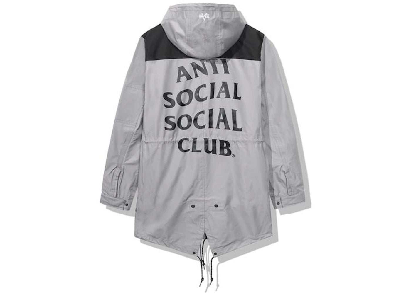Anti Social Social Club Salmon Alpha Jacket Grey/Black