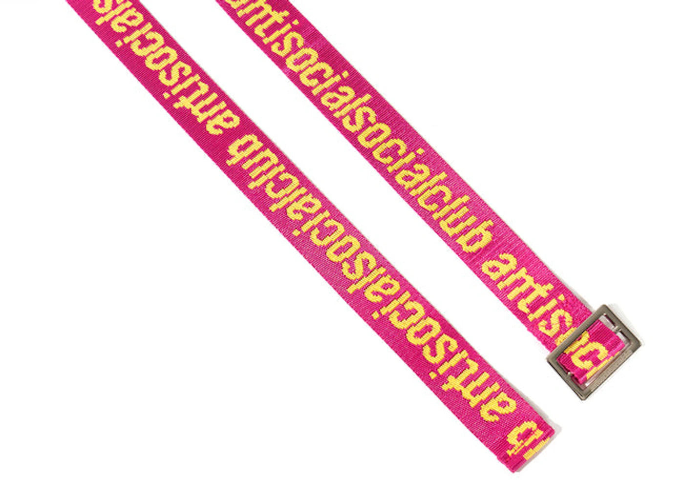 Anti Social Social Club See Right Thru Me Belt Pink