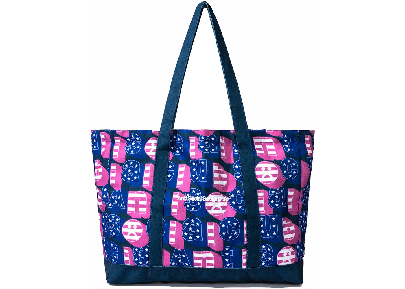 Anti Social Social Club Sign Me Up Tote Bag Multicolor