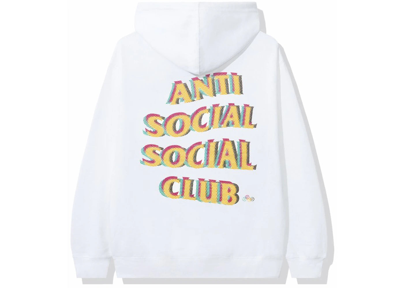 Anti Social Social Club Stir Crazy Hoodie White