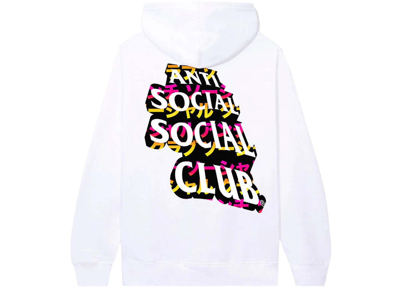 Anti Social Social Club TQ Hoodie White