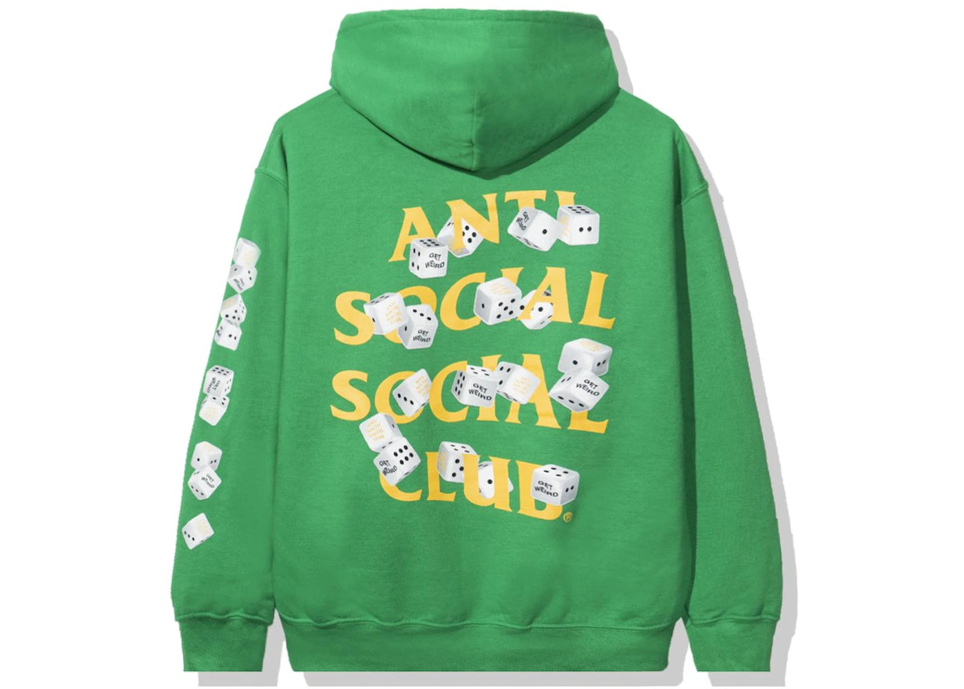 Anti Social Social Club Take Me Home Hoodie Green