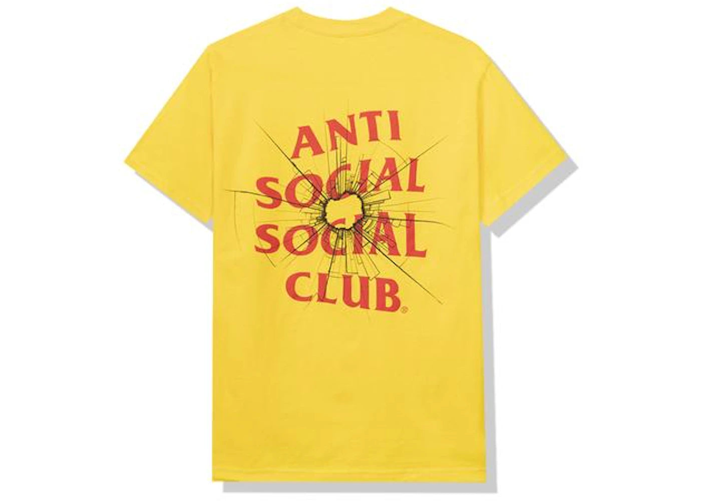 Anti Social Social Club Theories Tee Yellow