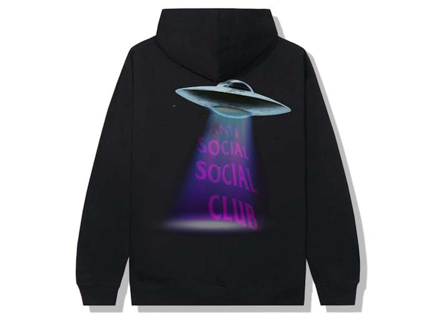 Anti Social Social Club Thoughts Hoodie Black