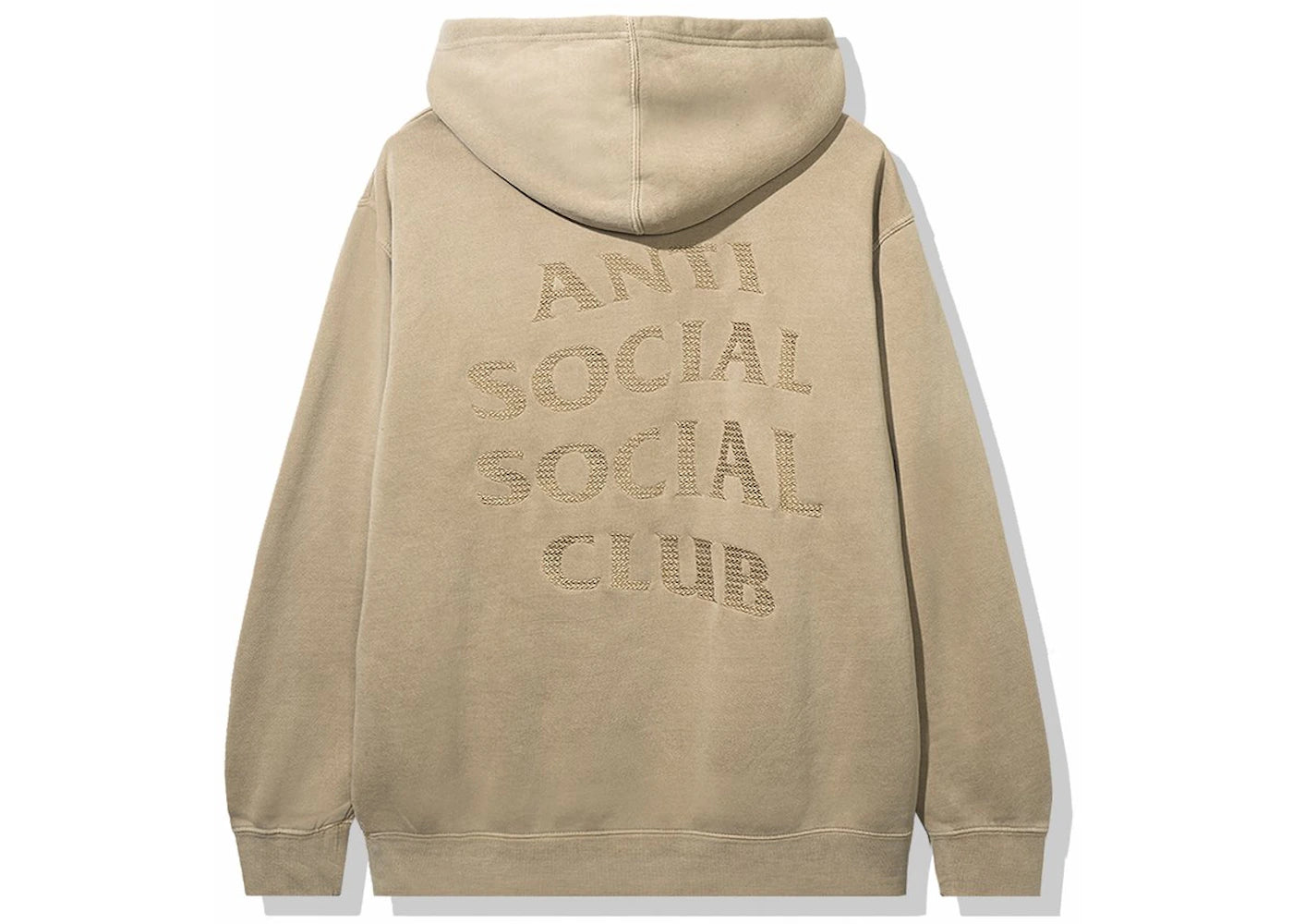 Anti Social Social Club Tone Deaf Hoodie Sand