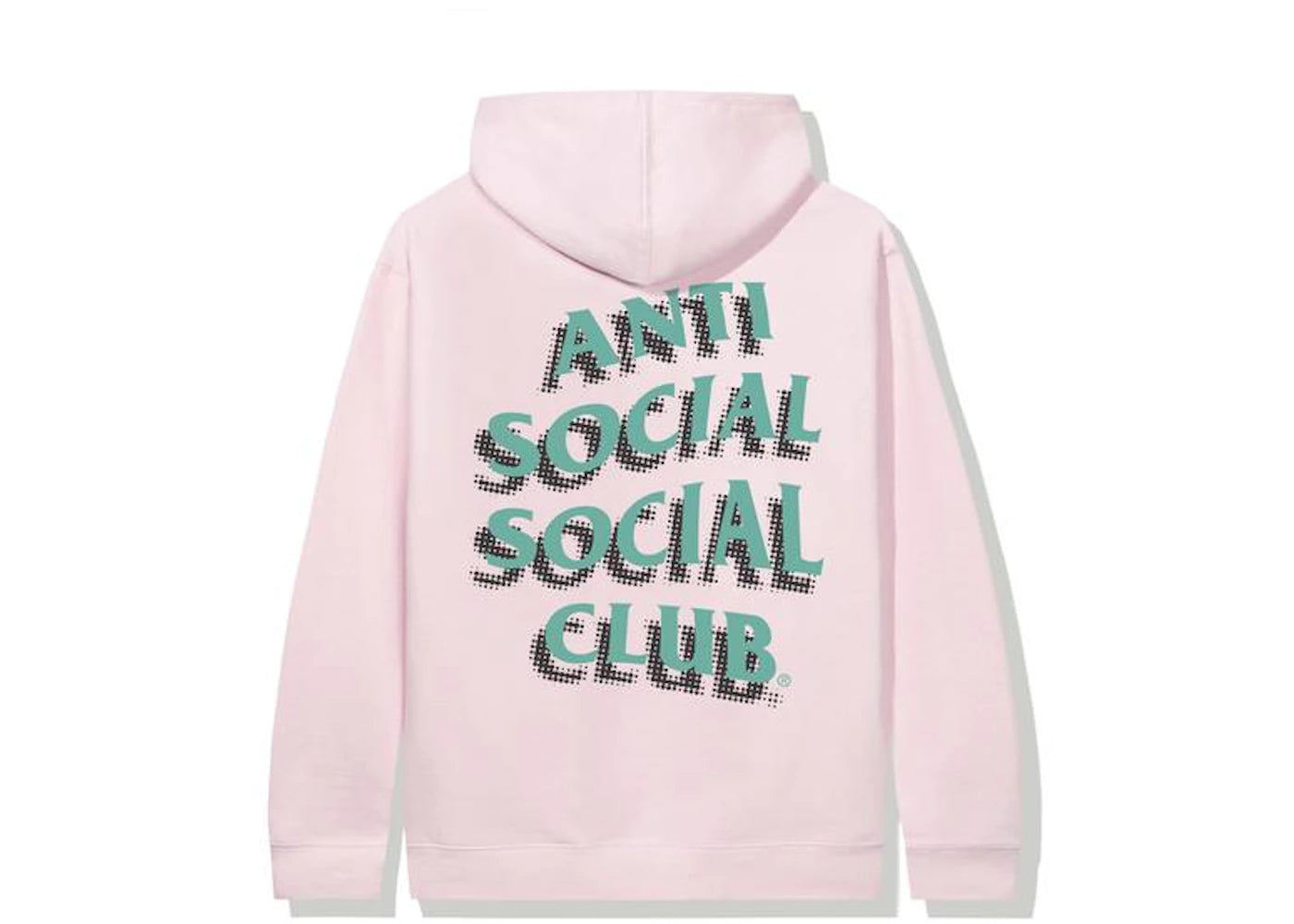 Anti Social Social Club Toned Down Hoodie Pink