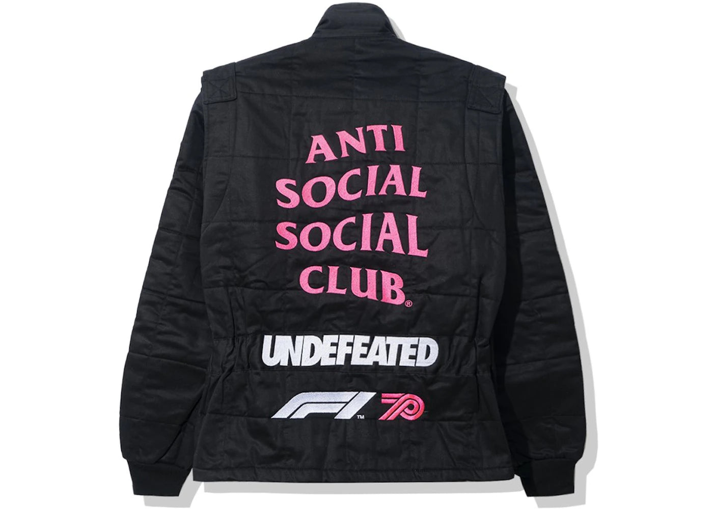 Anti Social Social Club UNDFTD X F1 Jacket Black