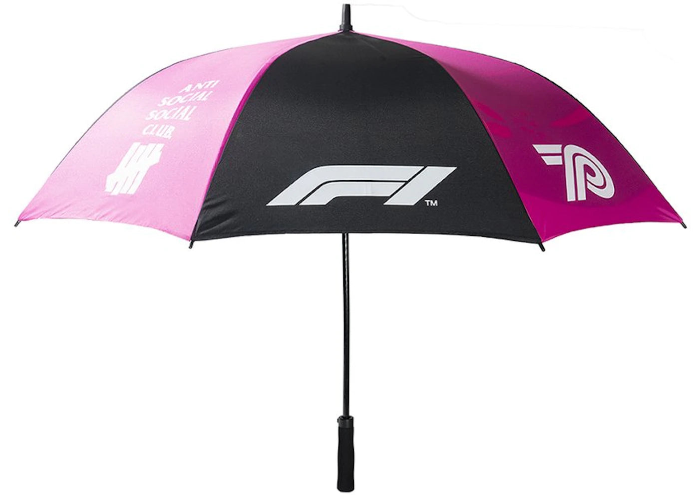 Anti Social Social Club UNDFTD X F1 Umbrella Pink/Black