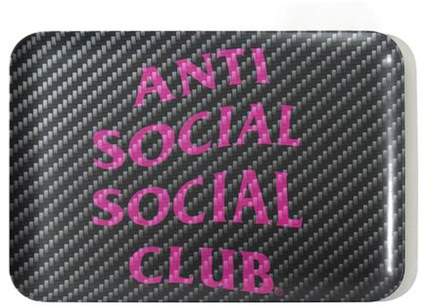 Anti Social Social Club Vibrant Rolling Tray Black