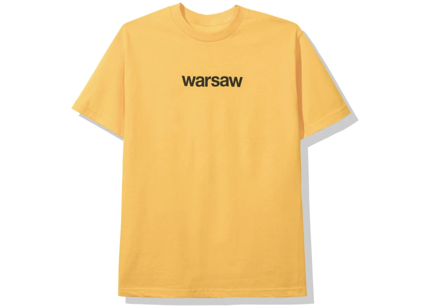 Anti Social Social Club Warsaw Tee (FW19) Yellow