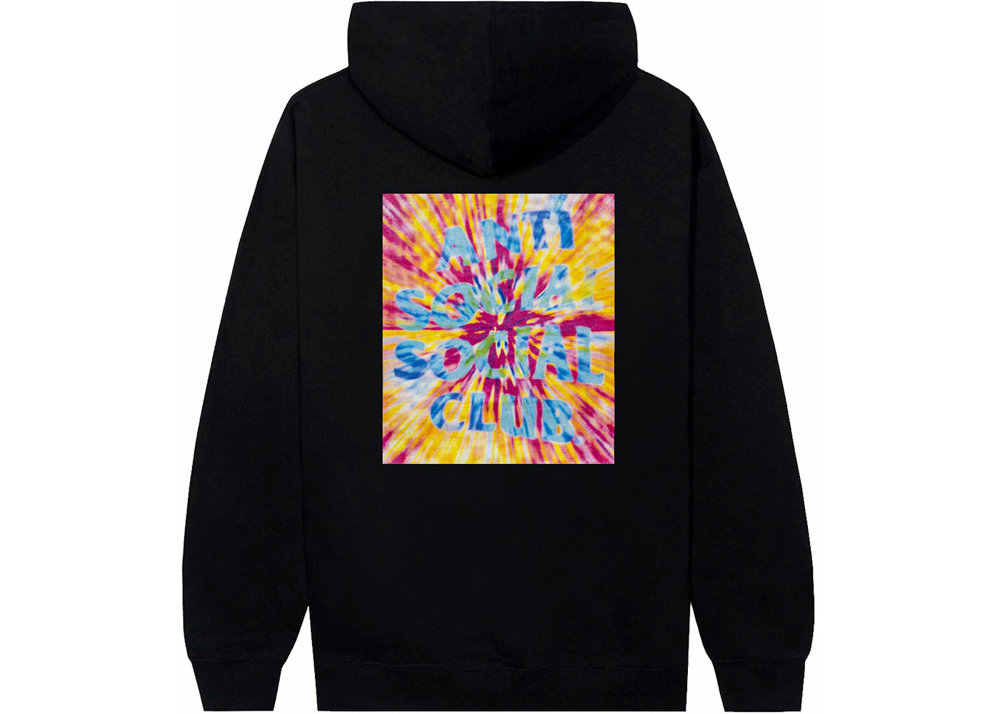 Anti Social Social Club What A Trip No Vacation Hoodie Black