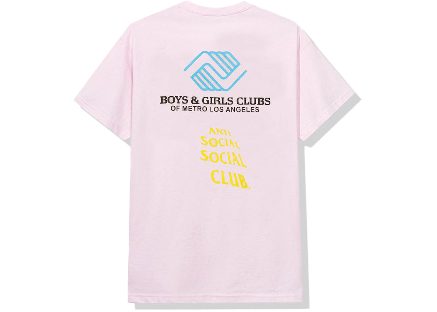 Anti Social Social Club x BGCMLA Social Emotional Tee Pink