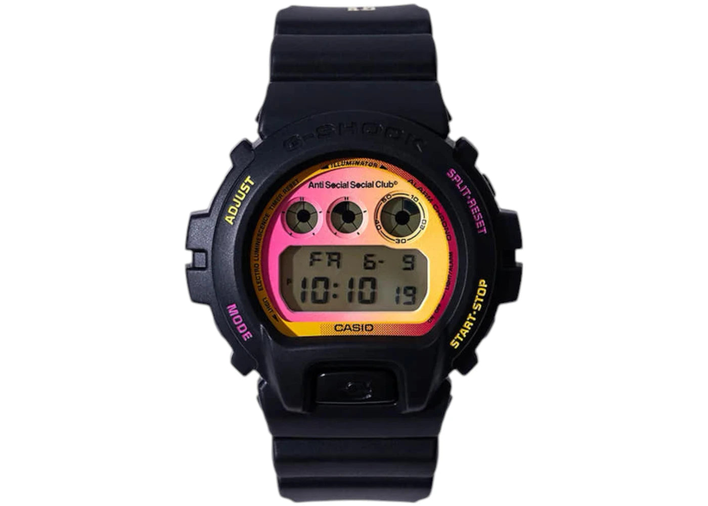 Anti Social Social Club x Casio G-Shock 6900 Watch Black