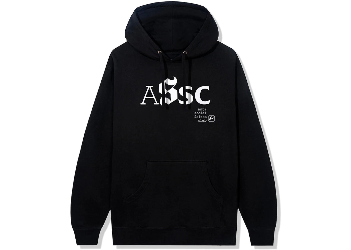 Anti Social Social Club x Fragment Type A Hoodie (FW22) Black