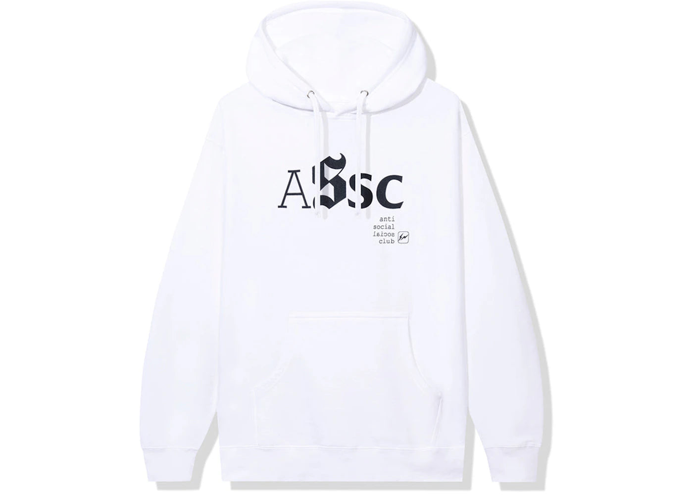 Anti Social Social Club x Fragment Type A Hoodie (FW22) White