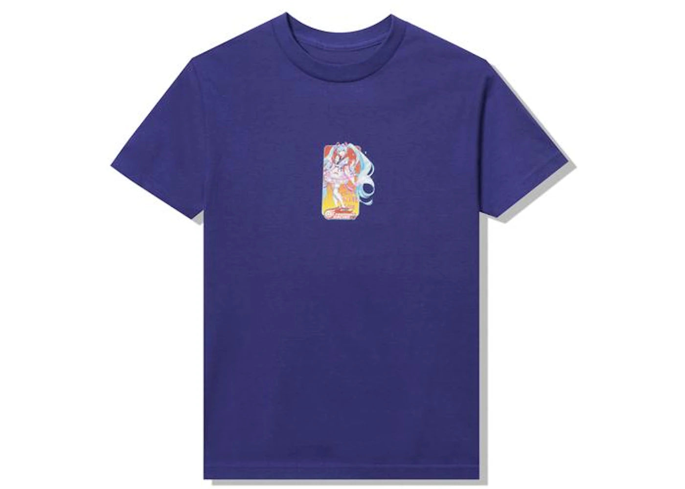 Anti Social Social Club x Good Smile Racing Hatsune Miku T-shirt Purple