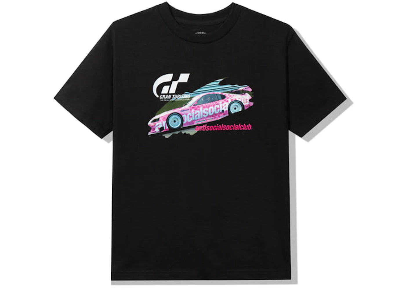Anti Social Social Club x Gran Turismo GT500 T-shirt Black