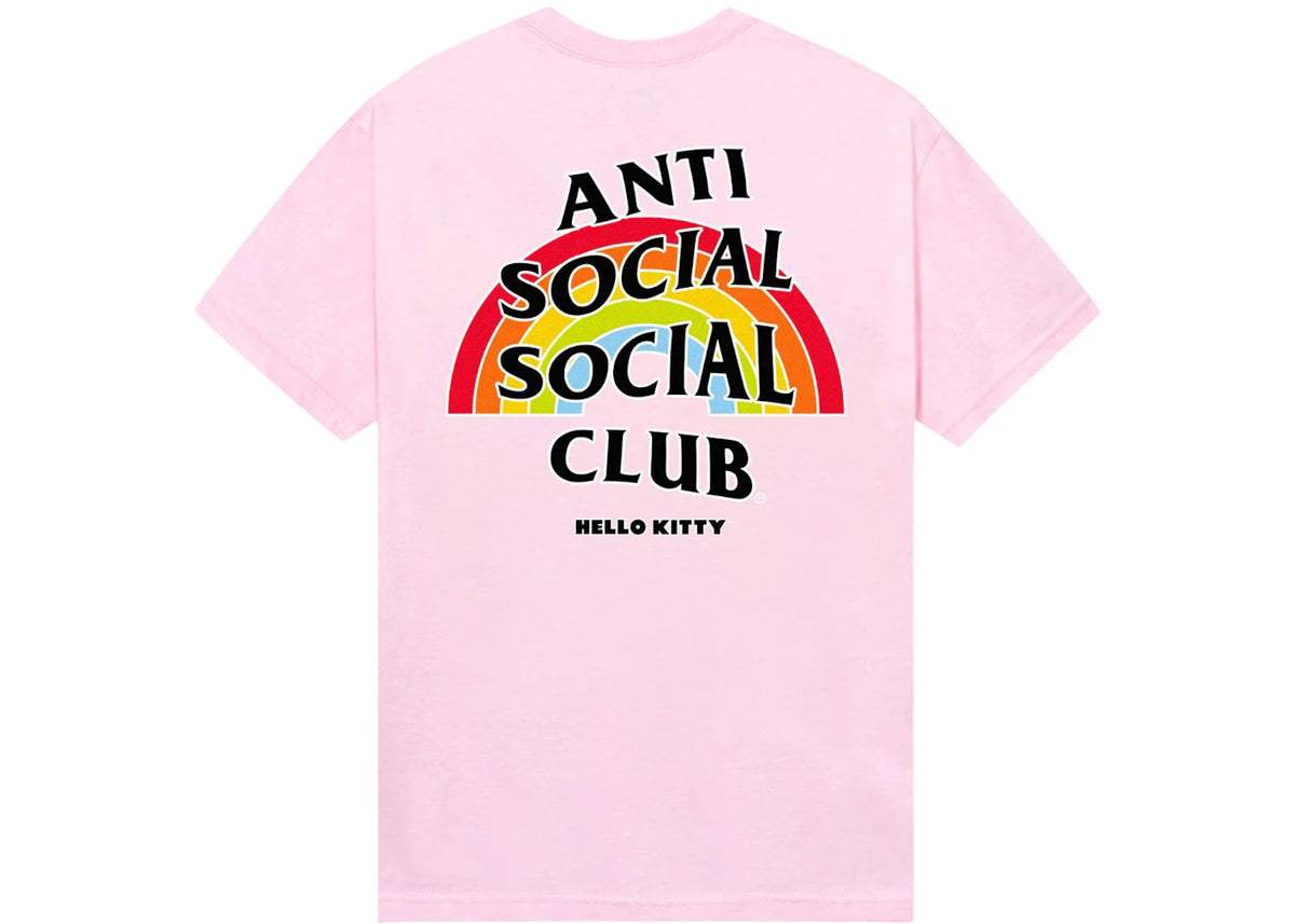 Anti Social Social Club x Hello Kitty Feel The Same Tee Light Pink