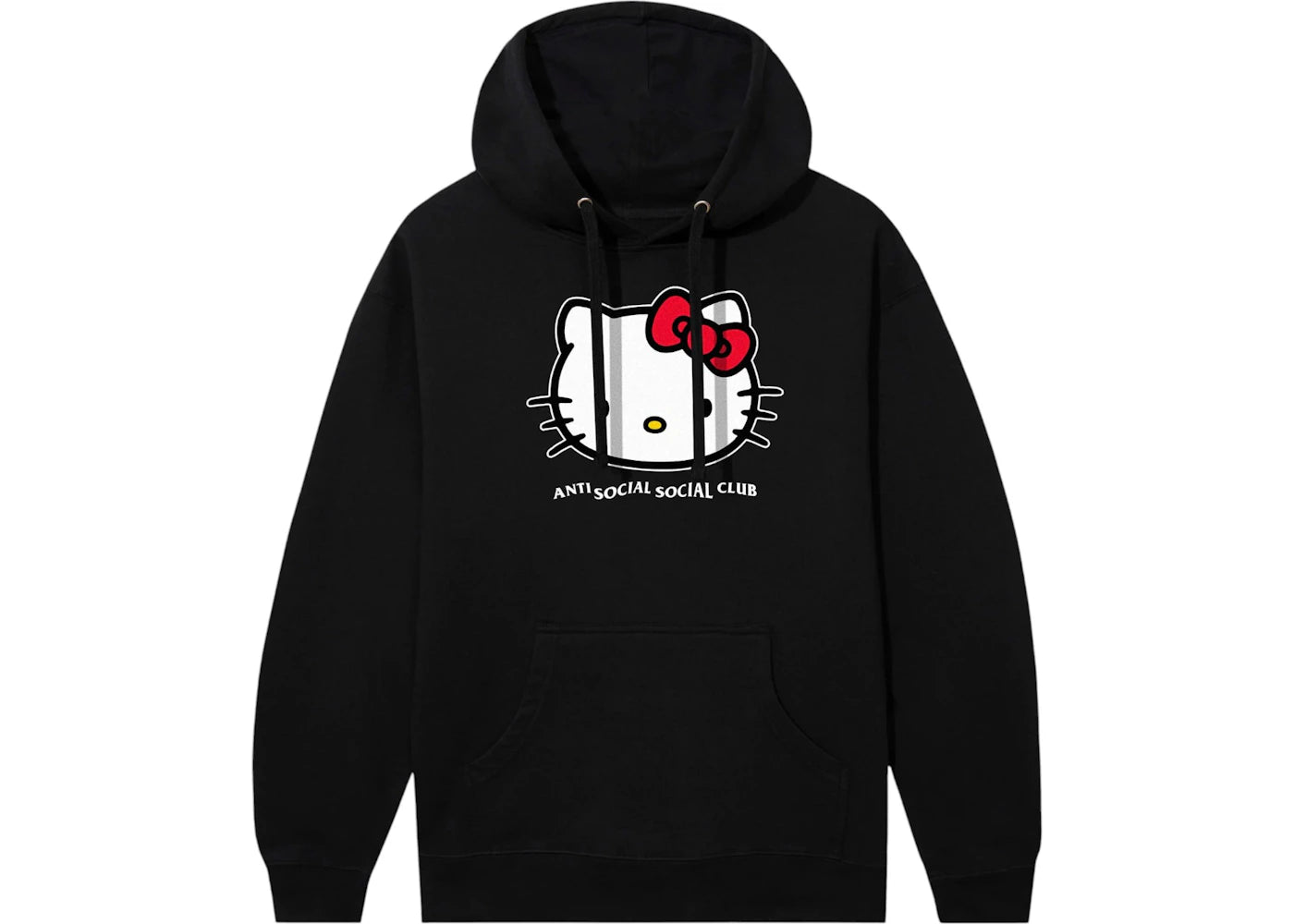 Anti Social Social Club x Hello Kitty Weird Hoodie Black