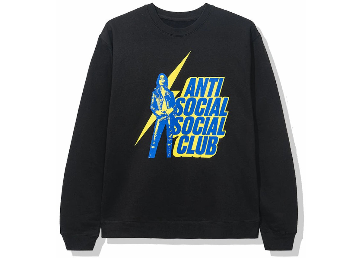 Anti Social Social Club x Hysteric Glamour Crewneck Black