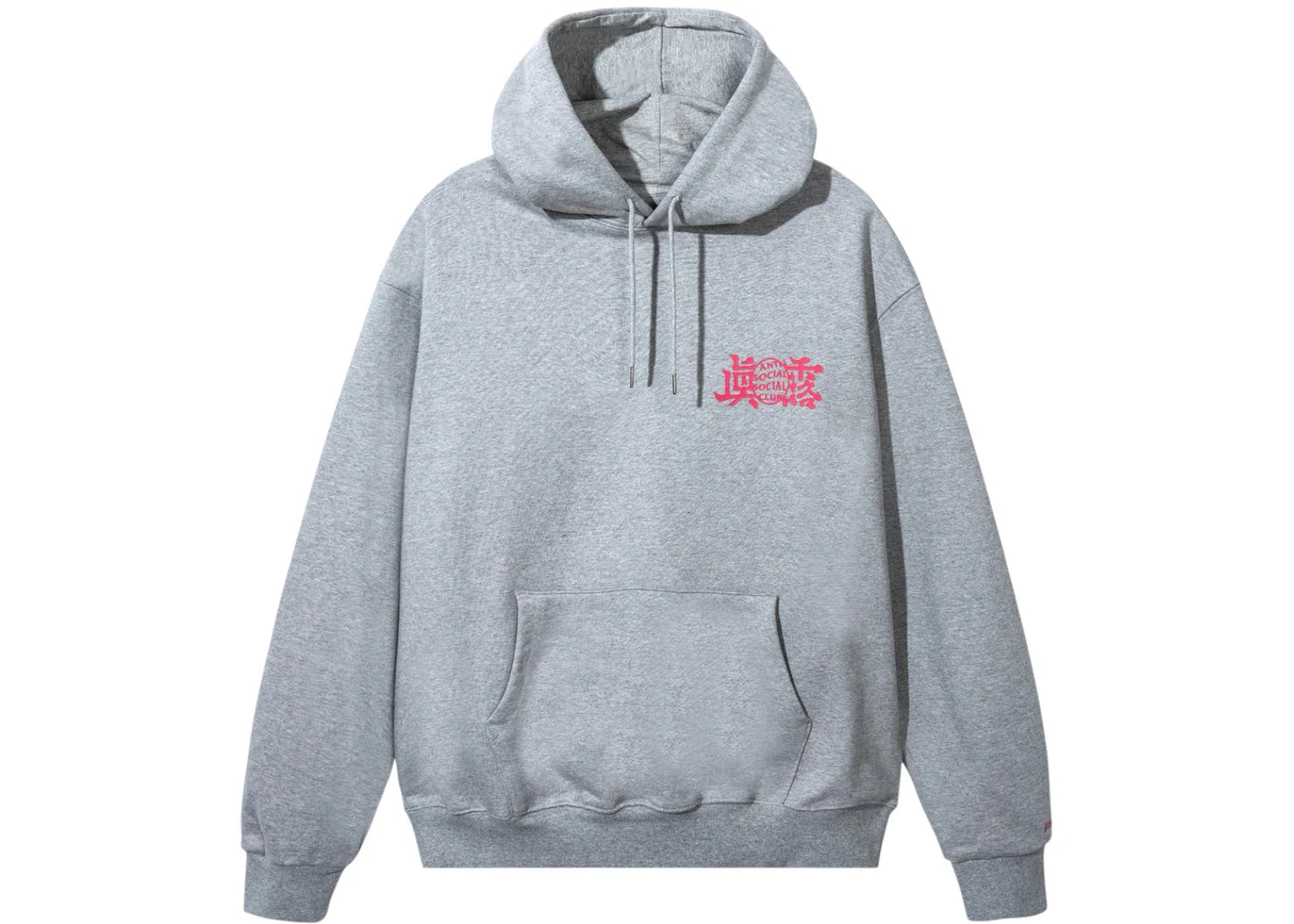 Anti Social Social Club x Jinro Four Glasses Of Soju Hoodie Grey/Red