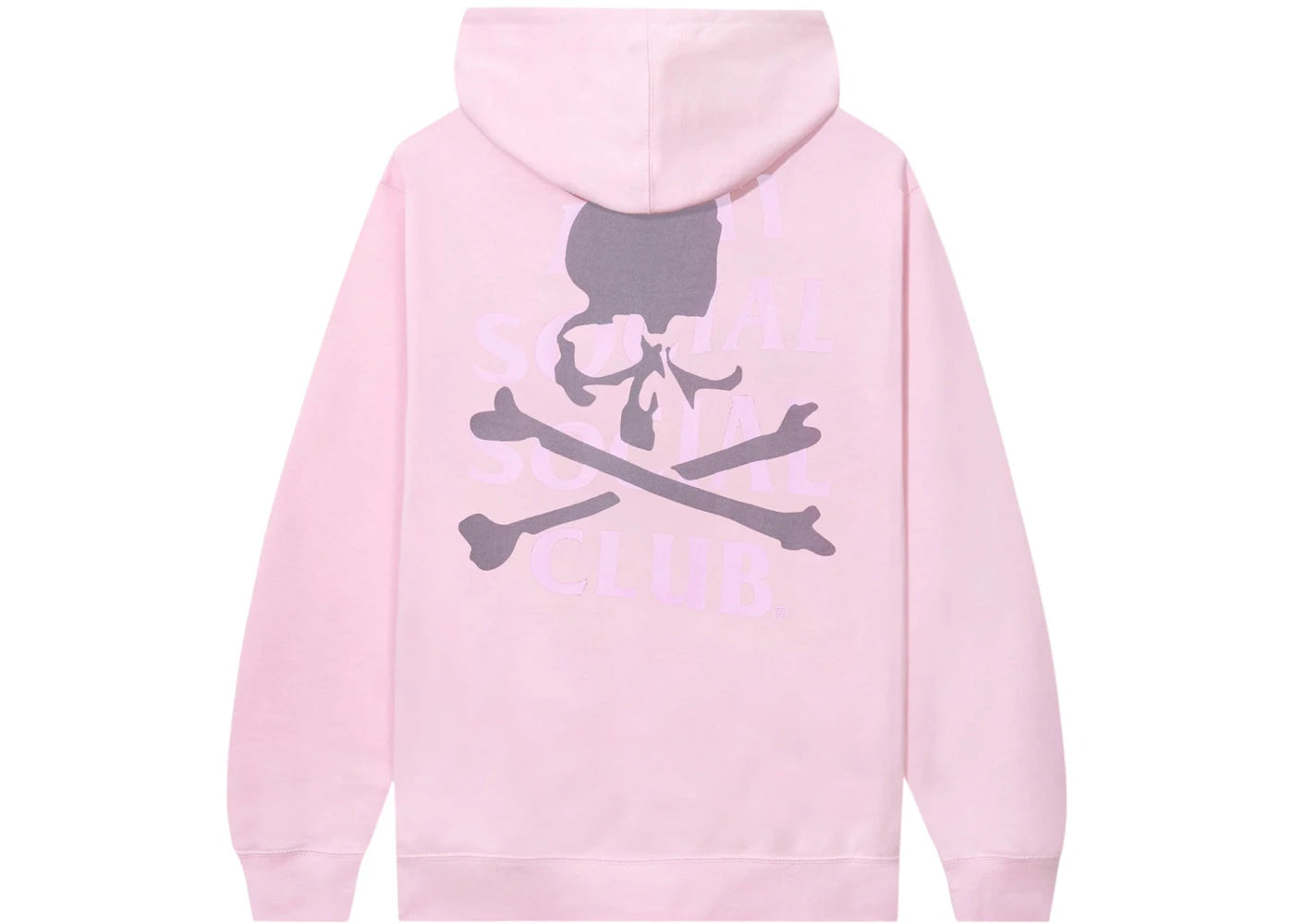 Anti Social Social Club x Mastermind Mind Hoodie Light Pink