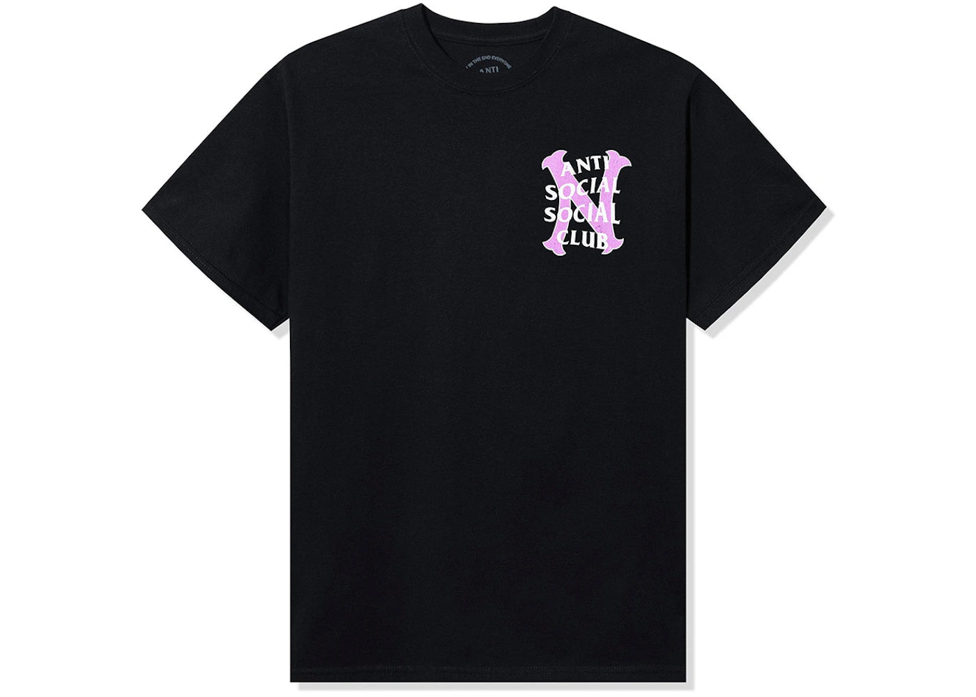 Anti Social Social Club x Neighborhood N Tee Tee Black