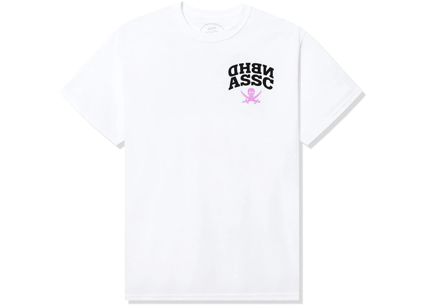 Anti Social Social Club x Neighborhood Reverse Tee White