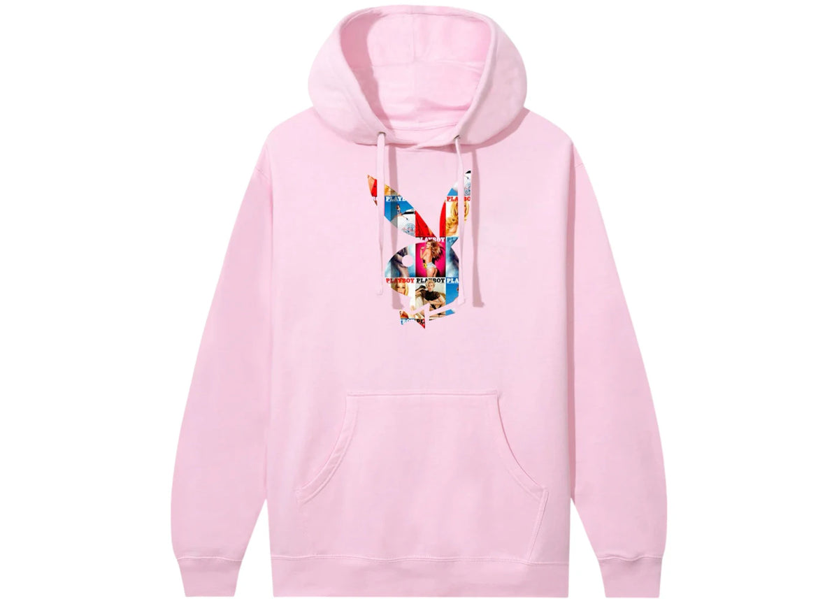 Anti Social Social Club x Playboy Of The Year Hoodie Light Pink