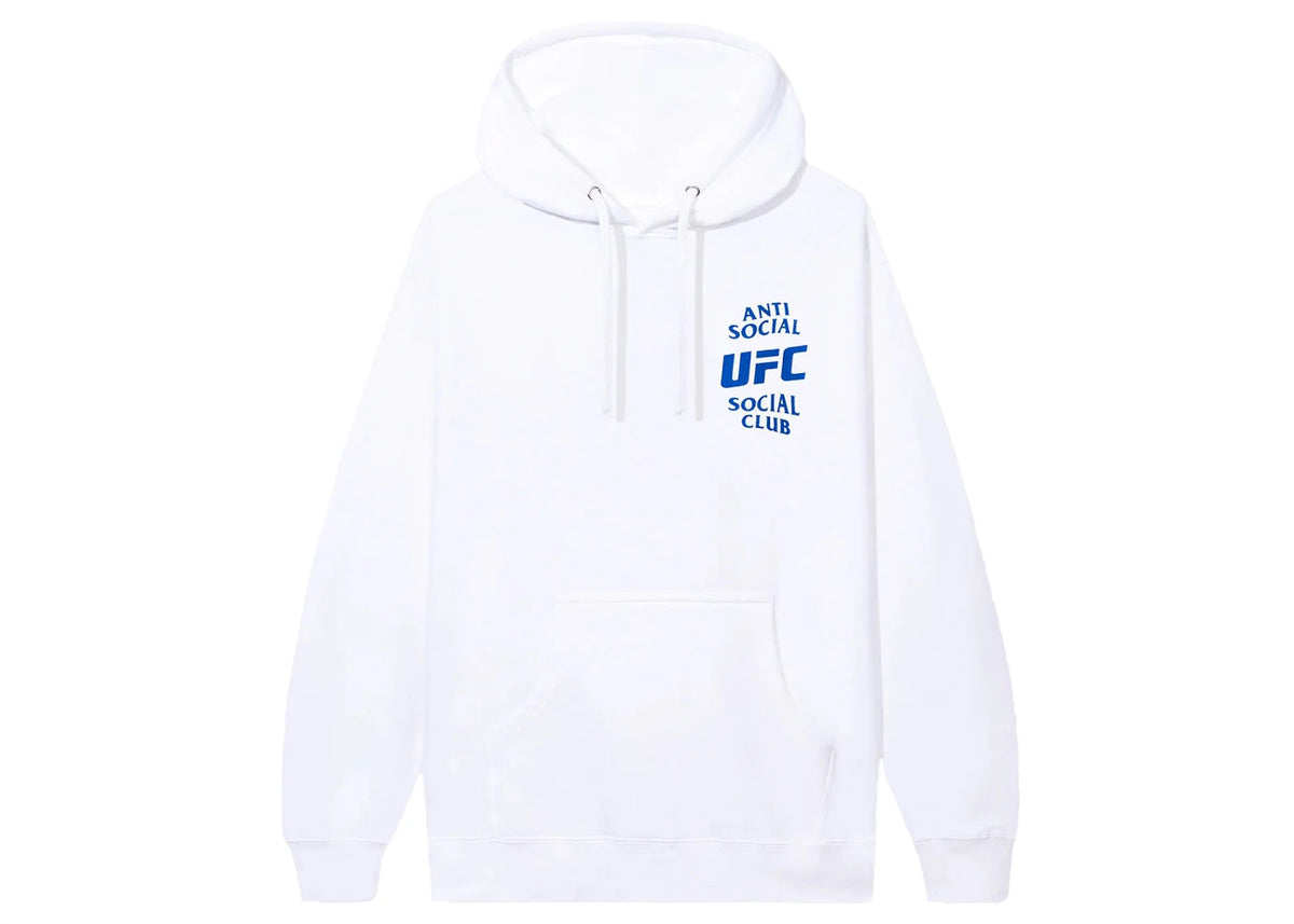 Anti Social Social Club x UFC Self-Titled Hoodie White