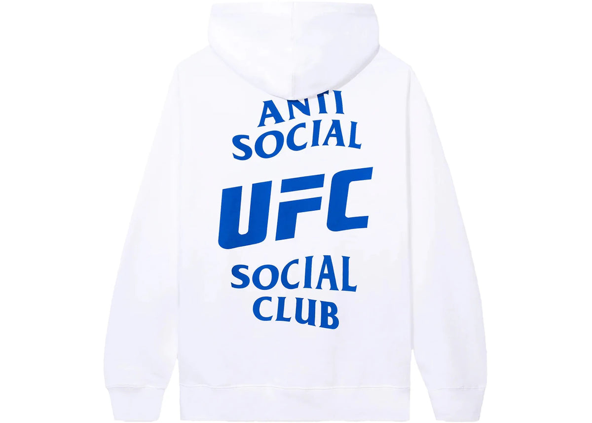 Anti Social Social Club x UFC Self-Titled Hoodie White