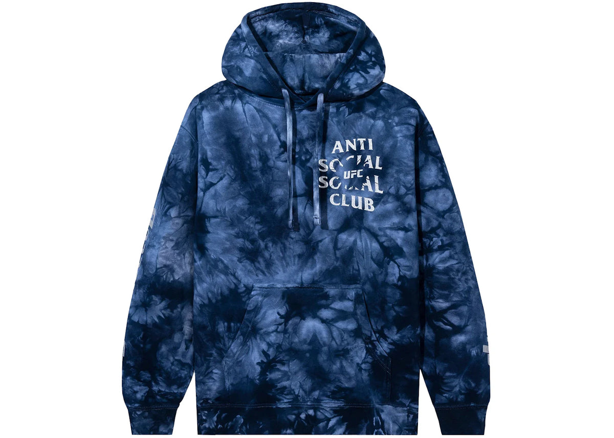 Anti Social Social Club x UFC Ultimatum Hoodie Blue