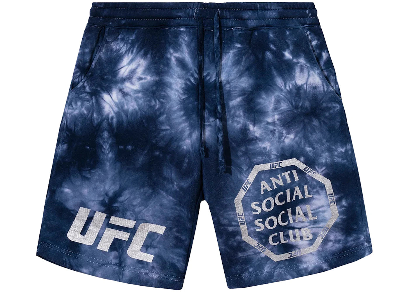 Anti Social Social Club x UFC Ultimatum Shorts Blue