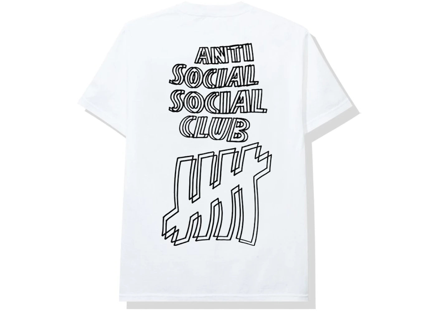 Anti Social Social Club x Undefeated Tee White