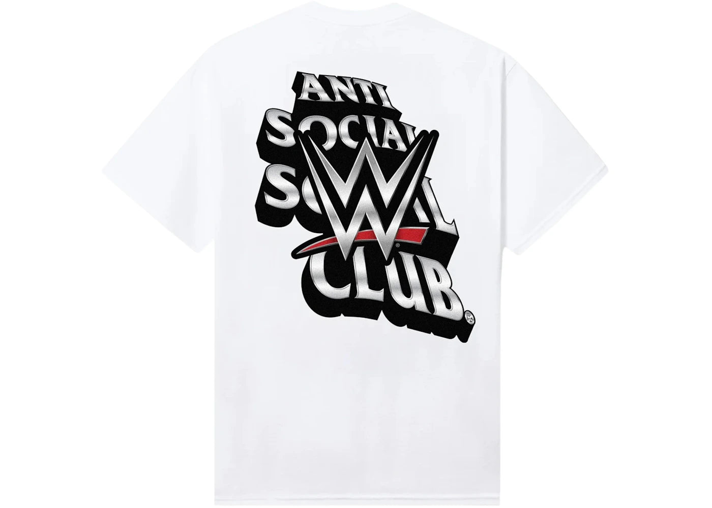 Anti Social Social Club x WWE Wrestlemania Tee White