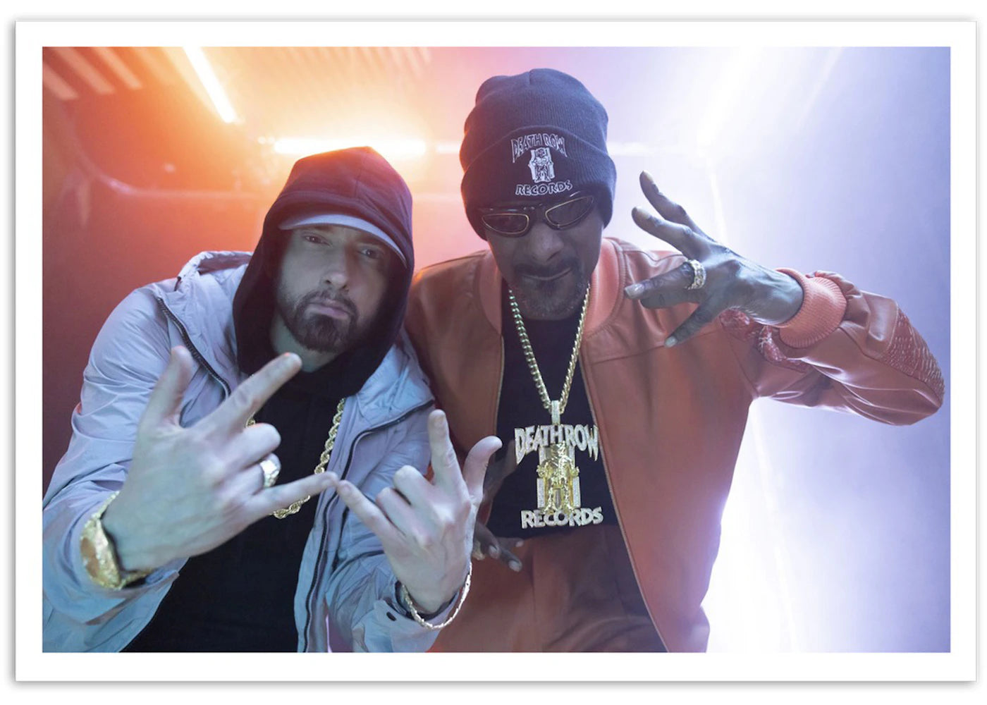 Ape Editions Snoop Dogg x Eminem 1xRun #FROMTHED2THELBC Print (Edition of 213)