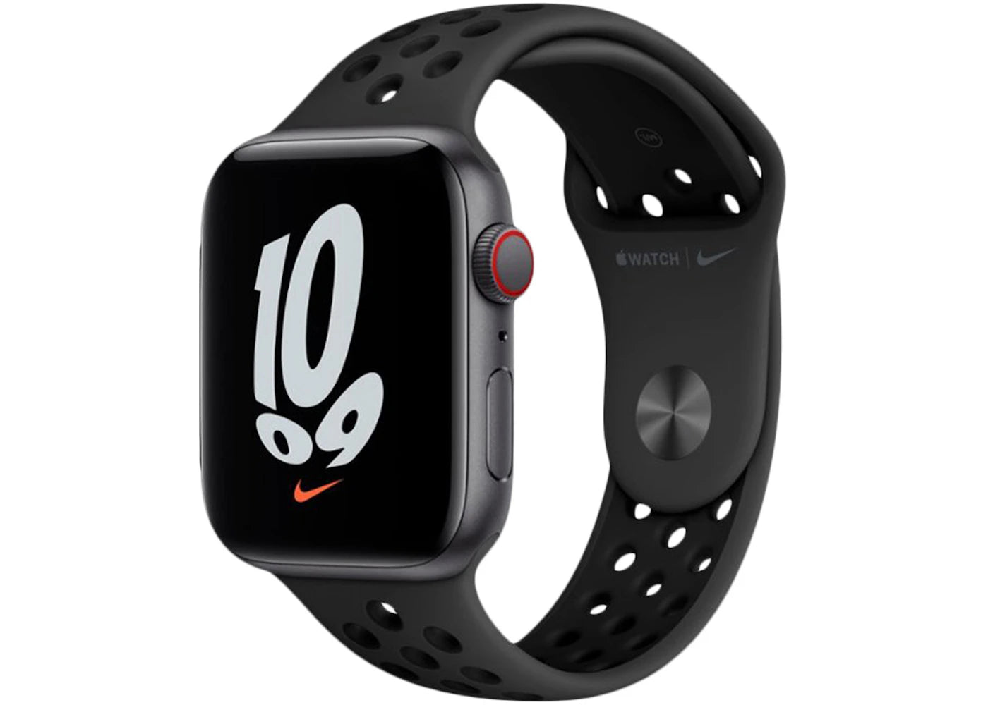 Apple Watch Nike SE GPS + Cellular 44mm Space Grey Aluminum with Anthracite/Black Sport Loop A2354