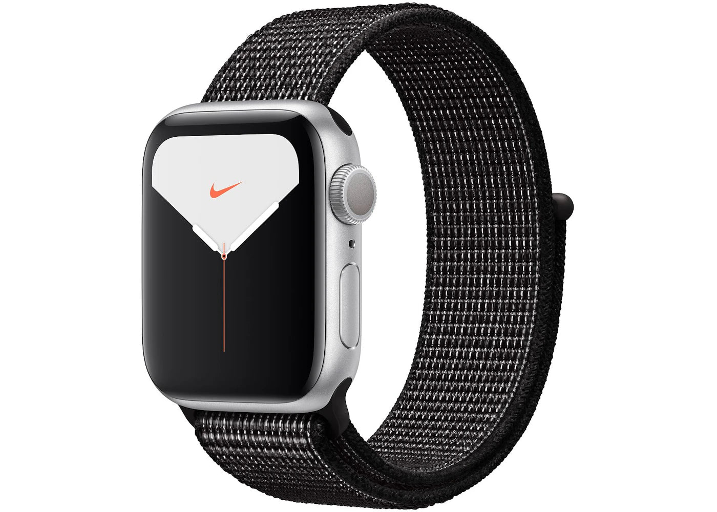 Apple Watch Nike Series 5 GPS 40mm Silver Aluminum with Black Loop A2092