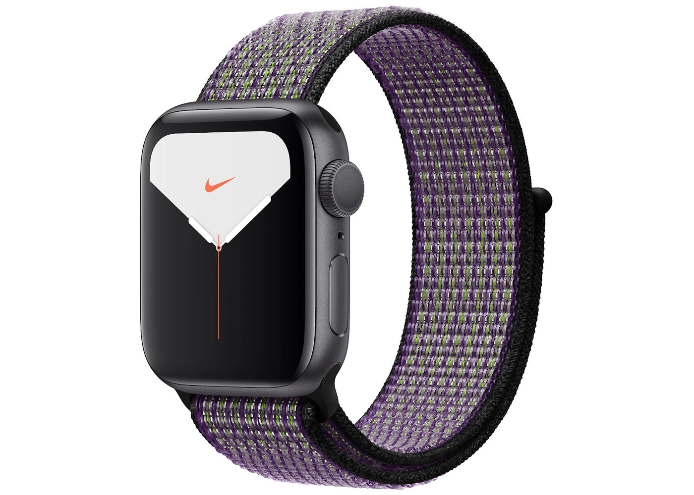 Apple Watch Nike Series 5 GPS 40mm Space Gray Aluminum with Desert Sand Volt Loop A2092