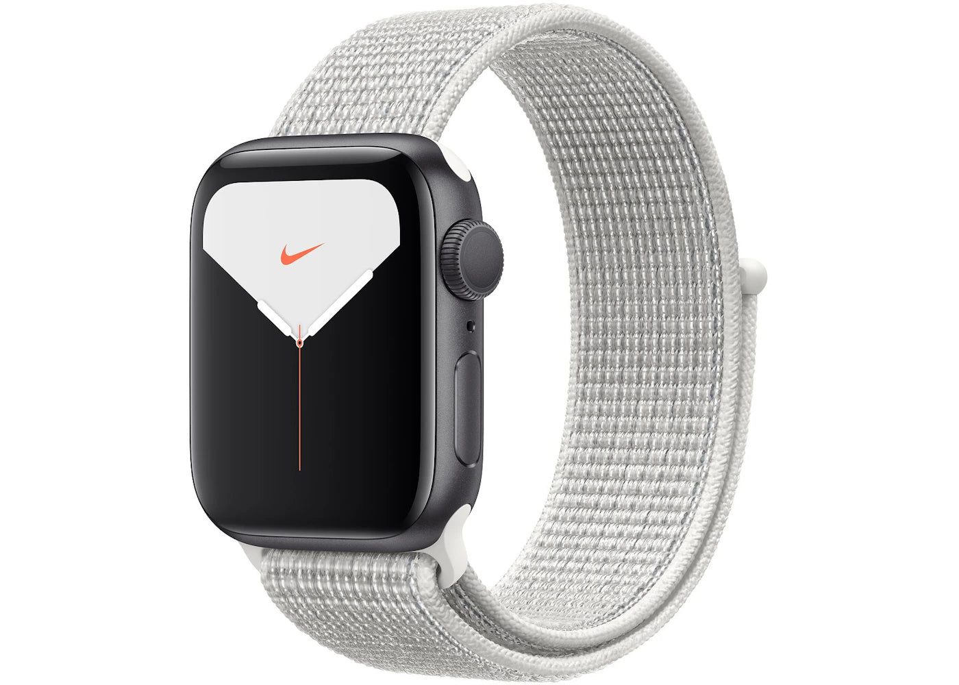 Apple Watch Nike Series 5 GPS 40mm Space Gray Aluminum with Summit White Loop A2092