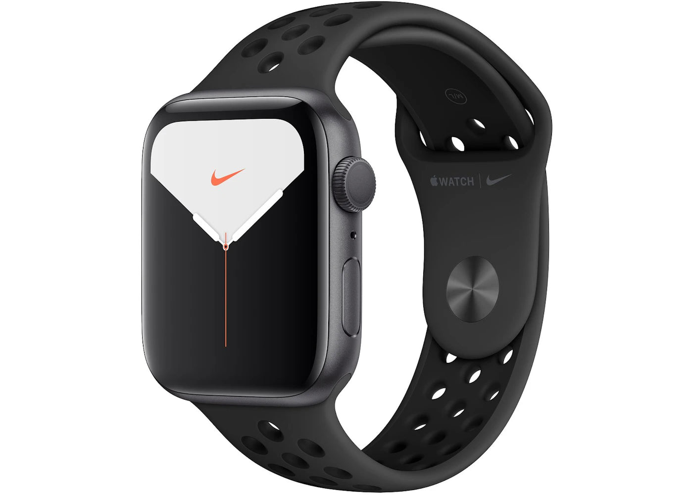 Apple Watch Nike Series 5 GPS 44mm Space Gray Aluminum with Anthracite Black Band A2093