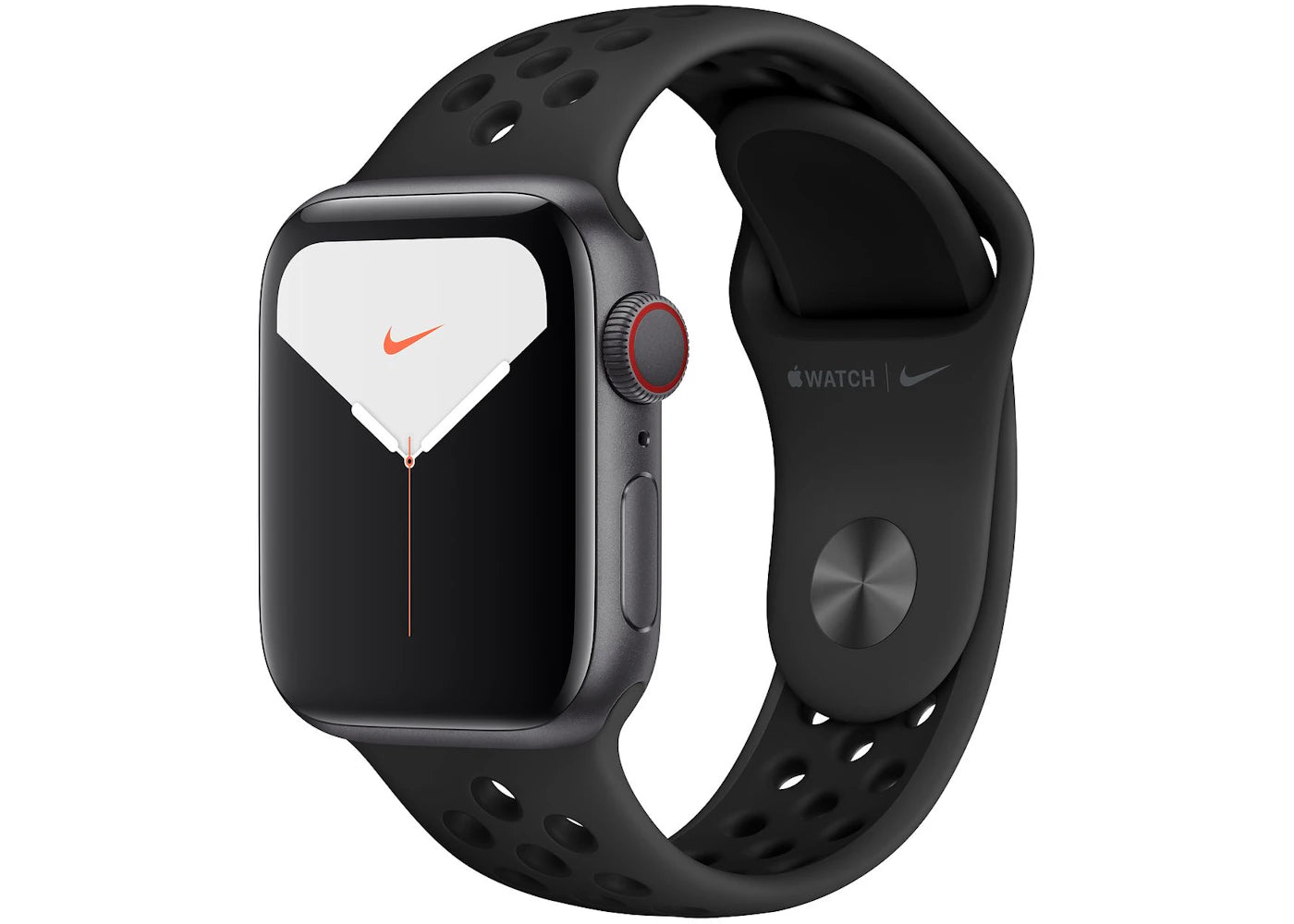 Apple Watch Nike Series 5 GPS + Cellular 40mm Space Gray Aluminum with Anthracite Black Band A2094