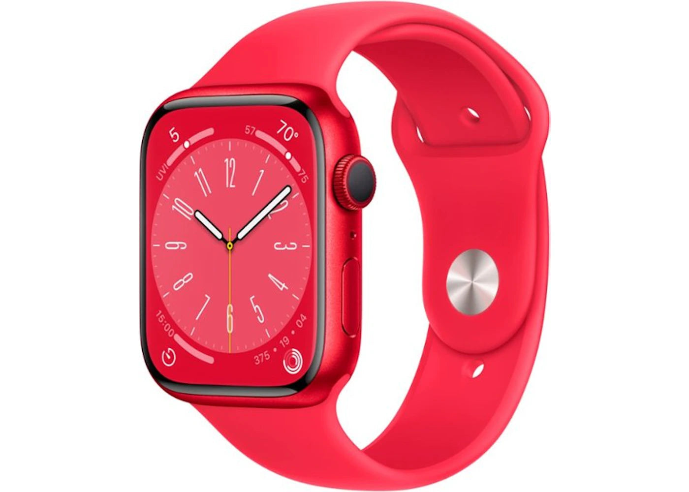 Apple Watch Series 8 GPS 41mm (PRODUCT)RED Aluminum with (PRODUCT)RED Sport Band A2770